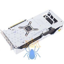 Видеокарта Asus PCI-E 4.0 TUF-RTX4070TIS-O16G-WHITE-GAMING NVIDIA GeForce RTX 4070TI Super 16Gb 192bit GDDR6X 2640/21000 HDMIx2 DPx3 HDCP Ret фото 9