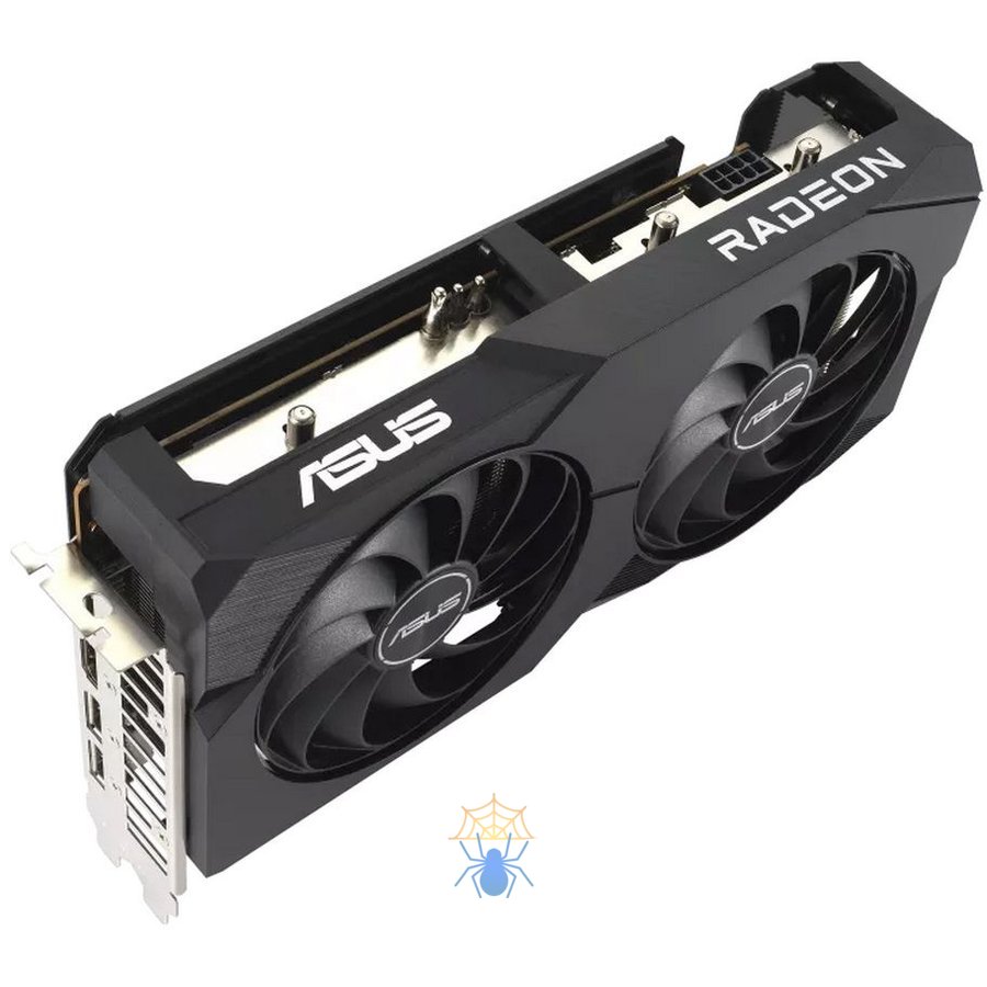 Видеокарта Asus PCI-E 4.0 DUAL-RX6600-8G AMD Radeon RX 6600 8Gb 128bit GDDR6 2044/14000 HDMIx1 DPx3 HDCP Ret фото 3