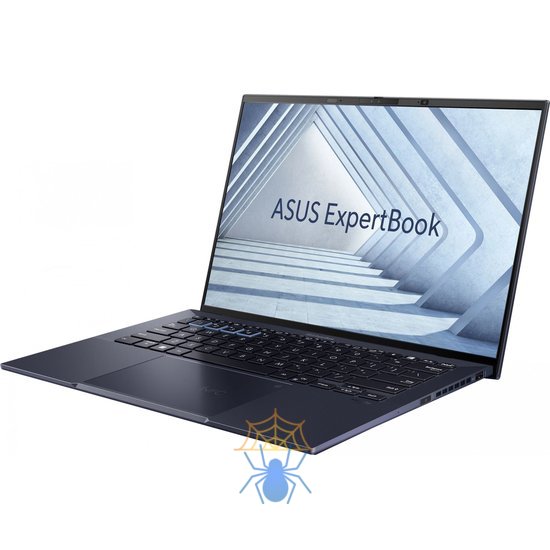 Ноутбук Asus ExpertBook B9 B9403CVA-KM0499X Core i7 1355U 16Gb SSD1Tb Intel Iris Xe graphics 14" OLED WQXGA+ (2880x1800) Windows 11 Professional black WiFi BT Cam Bag (90NX05W1-M00NJ0) фото 2