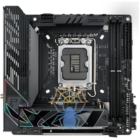 Материнская плата ASUS ROG STRIX Z790-I GAMING WIFI, LGA1700, Z790, 2*DDR5, 2*SATA, 2*M.2, 5*USB 3.2, 2*USB 2.0, 2*USB4, 1*PCIx16, DP+HDMI, mITX; 90MB1CM0-M0EAY0 фото