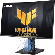 Монитор ASUS 27" TUF Gaming VG27VQM VA 1500R Curved 1920x1080 1ms 350cd 240Hz DVI HDMI*2 DP USB-Hub MM HAS Swivel Black; 90LM0510-B03E70 фото 2