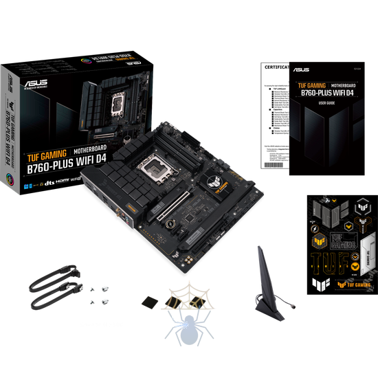 Материнская плата Asus TUF GAMING B760-PLUS WIFI D4 Soc-1700 Intel B760 4xDDR4 ATX AC`97 8ch(7.1) 2.5Gg RAID+HDMI+DP фото 7