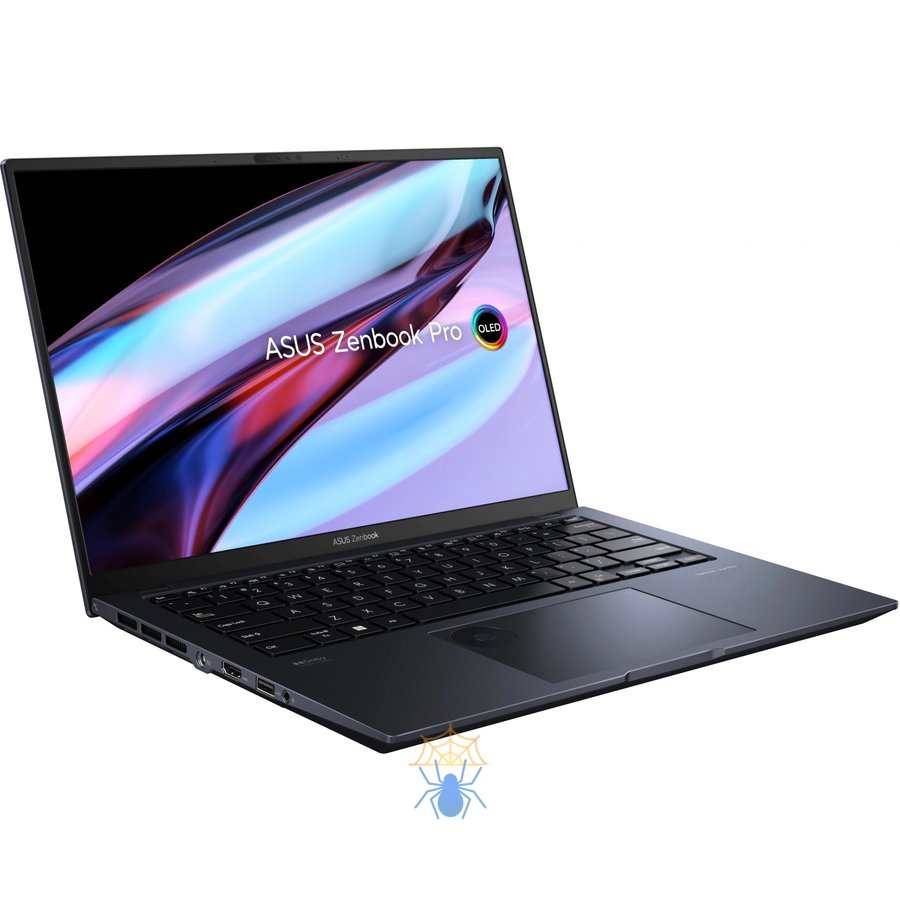 Ноутбук Asus Zenbook Pro 14 OLED UX6404VI-P1125X Core i9 13900H 32Gb SSD2Tb NVIDIA GeForce RTX4070 8Gb 14.5" OLED Touch 2.8K (2880x1800) Windows 11 Professional black WiFi BT Cam Bag (90NB0Z81-M00560) фото 3