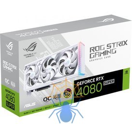 Видеокарта Asus PCI-E 4.0 ROG-STRIX-RTX4080S-O16G-WHITE NVIDIA GeForce RTX 4080 Super 16Gb 256bit GDDR6X 2640/23000 HDMIx2 DPx3 HDCP Ret фото 14