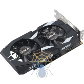 Видеокарта Asus PCI-E DUAL-GTX1650-O4GD6-P-EVO NVIDIA GeForce GTX 1650 4Gb 128bit GDDR6 1755/12000 DVIx1 HDMIx1 DPx1 HDCP Ret фото 3