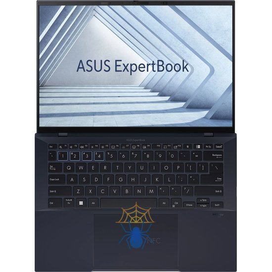 Ноутбук Asus ExpertBook B9 B9403CVA-KM0499X Core i7 1355U 16Gb SSD1Tb Intel Iris Xe graphics 14" OLED WQXGA+ (2880x1800) Windows 11 Professional black WiFi BT Cam Bag (90NX05W1-M00NJ0) фото 5