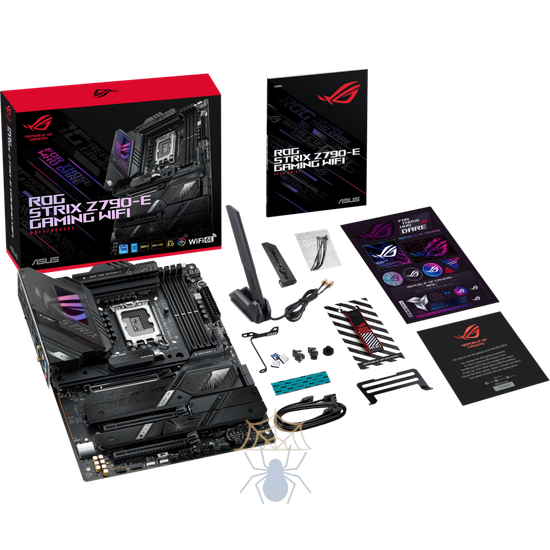 Материнская плата ASUS ROG STRIX Z790-E GAMING WIFI, LGA1700, Z790, 4*DDR5, 4*SATA, 5*M.2, 10*USB 3.2, Type-C, 3*PCIx16, DP+HDMI, ATX; 90MB1CL0-M0EAY0 фото 6