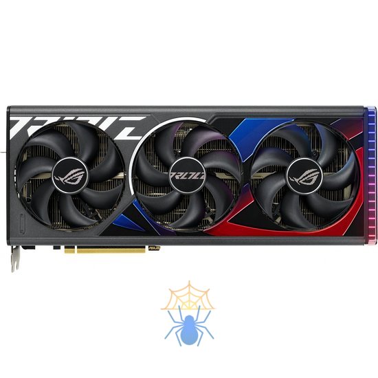 Видеокарта Asus PCI-E 4.0 ROG-STRIX-RTX4080S-O16G-GAMING NVIDIA GeForce RTX 4080 Super 16Gb 256bit GDDR6X 2640/23000 HDMIx2 DPx3 HDCP Ret фото