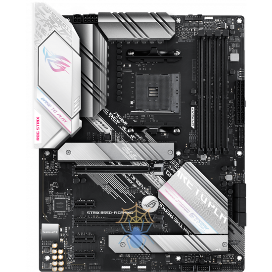 Материнская плата Asus ROG STRIX B550-A GAMING Soc-AM4 AMD B550 4xDDR4 ATX AC`97 8ch(7.1) 2.5Gg RAID+HDMI+DP фото