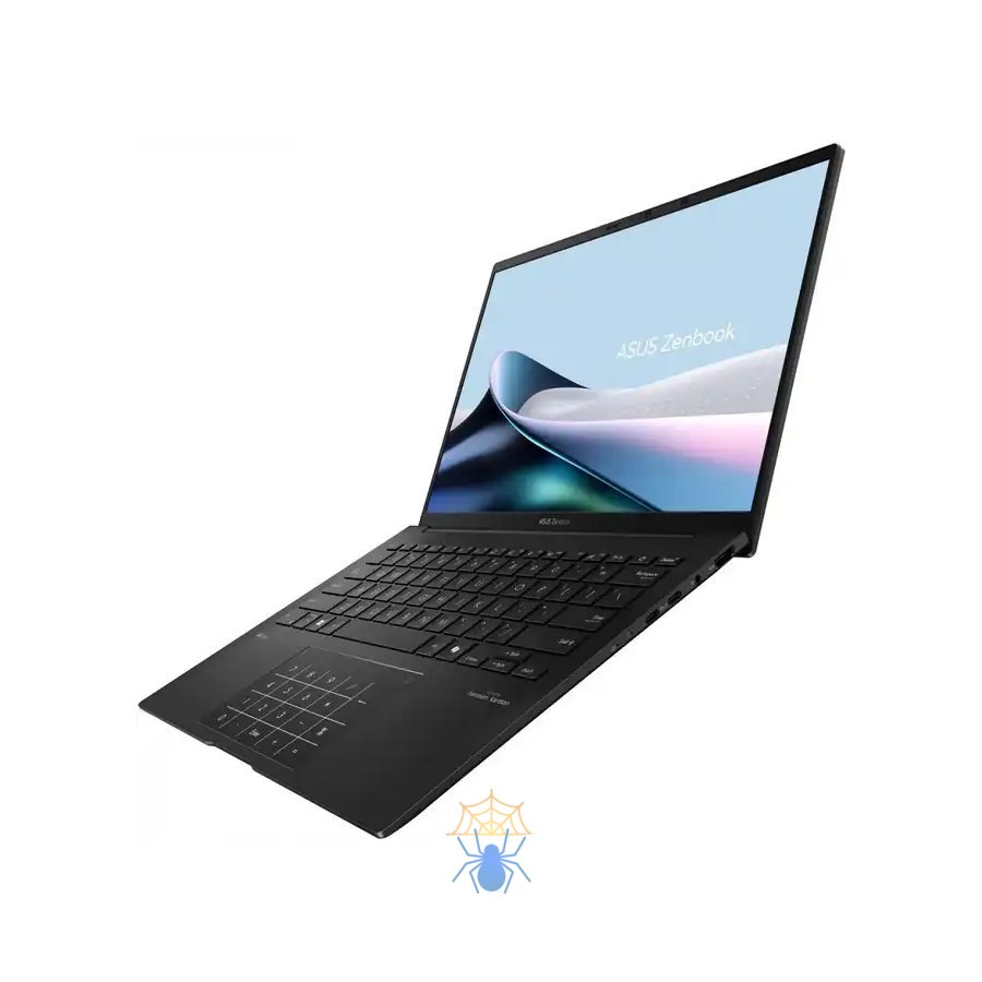 Ноутбук Asus Zenbook 14 OLED UM3406HA-QD015W Ryzen 7 8840HS 16Gb SSD1Tb AMD Radeon 14" OLED FHD+ (1920x1200) Windows 11 Home black WiFi BT Cam Bag (90NB1271-M003F0) фото 3