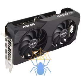 Видеокарта Asus PCI-E 4.0 DUAL-RX6600-8G AMD Radeon RX 6600 8Gb 128bit GDDR6 2044/14000 HDMIx1 DPx3 HDCP Ret фото 2