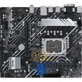 Материнская плата Asus PRIME H610M-A D4-CSM Soc-1700 Intel H610 2xDDR4 mATX AC`97 8ch(7.1) GbLAN+VGA+HDMI+DP фото