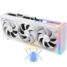 Видеокарта Asus PCI-E 4.0 ROG-STRIX-RTX4080S-O16G-WHITE NVIDIA GeForce RTX 4080 Super 16Gb 256bit GDDR6X 2640/23000 HDMIx2 DPx3 HDCP Ret фото 4