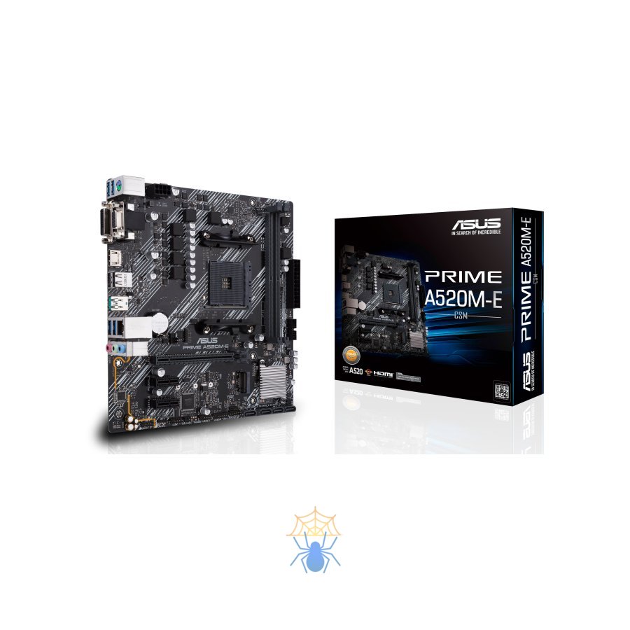 Материнская плата Asus PRIME A520M-E/CSM Soc-AM4 AMD A520 2xDDR4 mATX AC`97 8ch(7.1) GbLAN RAID+VGA+DVI+HDMI фото 6