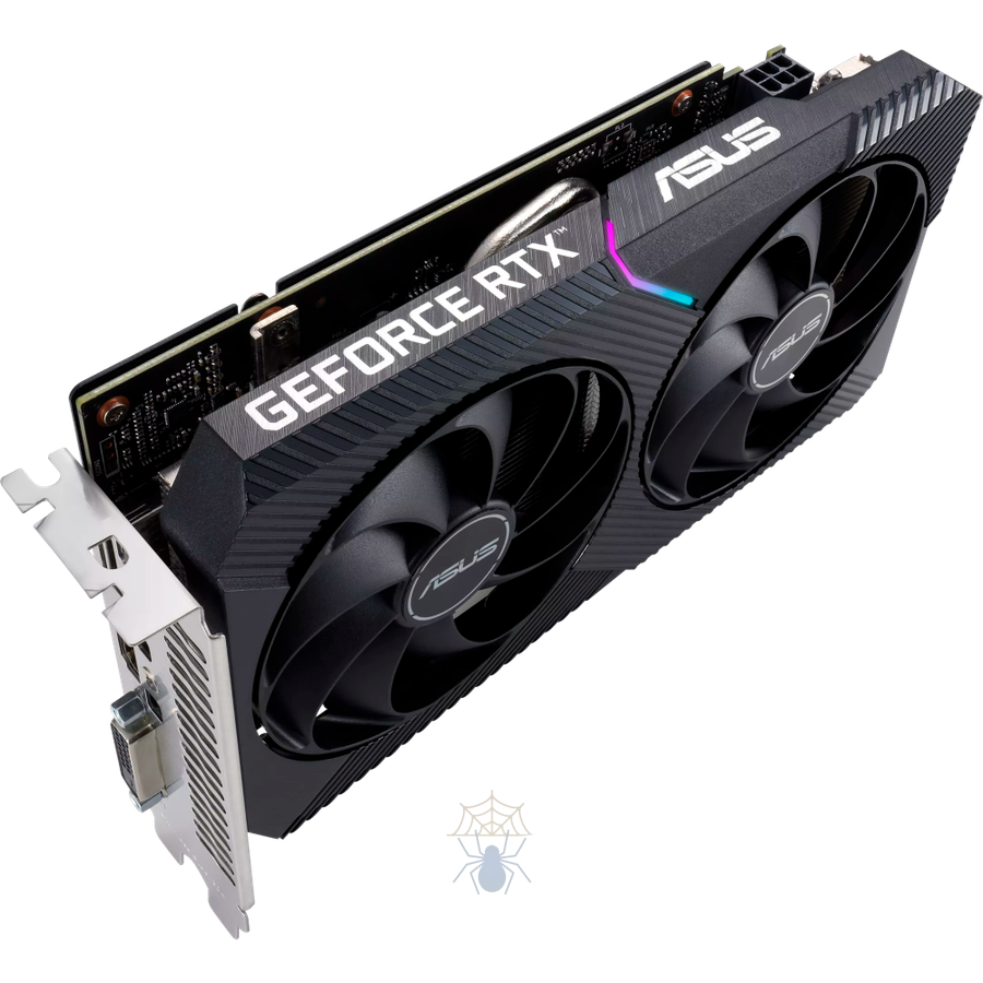 Видеокарта Asus PCI-E 4.0 DUAL-RTX3050-O8G-V2 NVIDIA GeForce RTX 3050 8Gb 128bit GDDR6 1822/14000 DVIx1 HDMIx1 DPx1 HDCP Ret фото 3