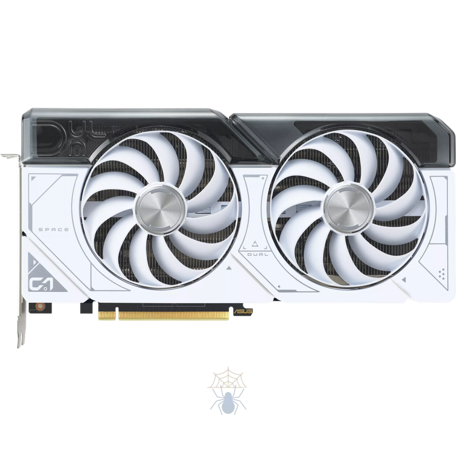 Видеокарта Asus PCI-E 4.0 DUAL-RTX4070S-O12G-WHITE NVIDIA GeForce RTX 4070 Super 12Gb 192bit GDDR6X 2520/21000 HDMIx1 DPx3 HDCP Ret фото 2