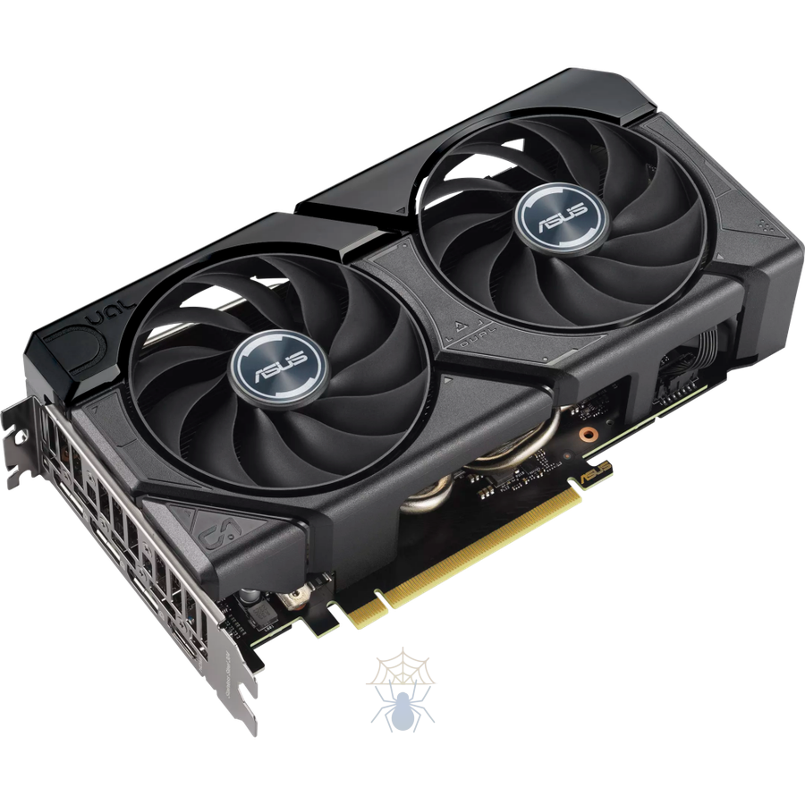 Видеокарта Asus PCI-E 4.0 DUAL-RTX4070S-12G-EVO NVIDIA GeForce RTX 4070 Super 12Gb 192bit GDDR6X 2475/21000 HDMIx1 DPx3 HDCP Ret фото