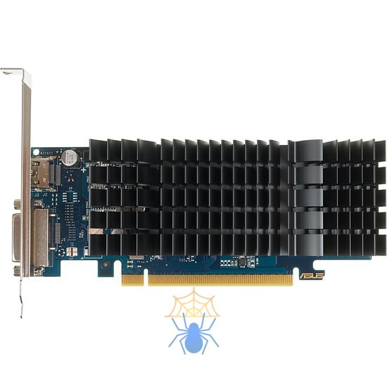 Видеокарта Asus PCI-E GT1030-SL-2G-BRK nVidia GeForce GT 1030 2048Mb 64bit GDDR3 1228/6008 DVIx1/HDMIx1/HDCP Ret low profile фото