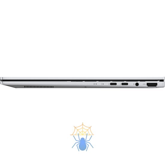 Ноутбук Asus Zenbook 14 OLED UX3405MA-QD488W Core Ultra 7 155H 16Gb SSD1Tb Intel Arc 14" OLED FHD+ (1920x1200) Windows 11 Home silver WiFi BT Cam Bag (90NB11R2-M00SS0) фото 9