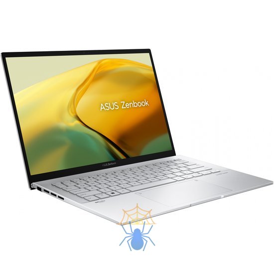 Ноутбук Asus Zenbook 14 UX3402VA-KP309 Core i5 1340P 16Gb SSD512Gb Intel Iris Xe graphics 14" IPS WQXGA (2560x1600) noOS silver WiFi BT Cam (90NB10G6-M00FF0) фото 3