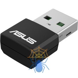 Сетевой адаптер Wi-Fi Asus USB-AX55 NANO AX1800 USB 2.0 фото