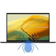 Ноутбук Asus Zenbook 14 UM3402YA-KP601 Ryzen 5 7530U 16Gb SSD512Gb AMD Radeon 14" IPS WQXGA (2560x1600) noOS black WiFi BT Cam Bag (90NB0W95-M010Z0) фото 2