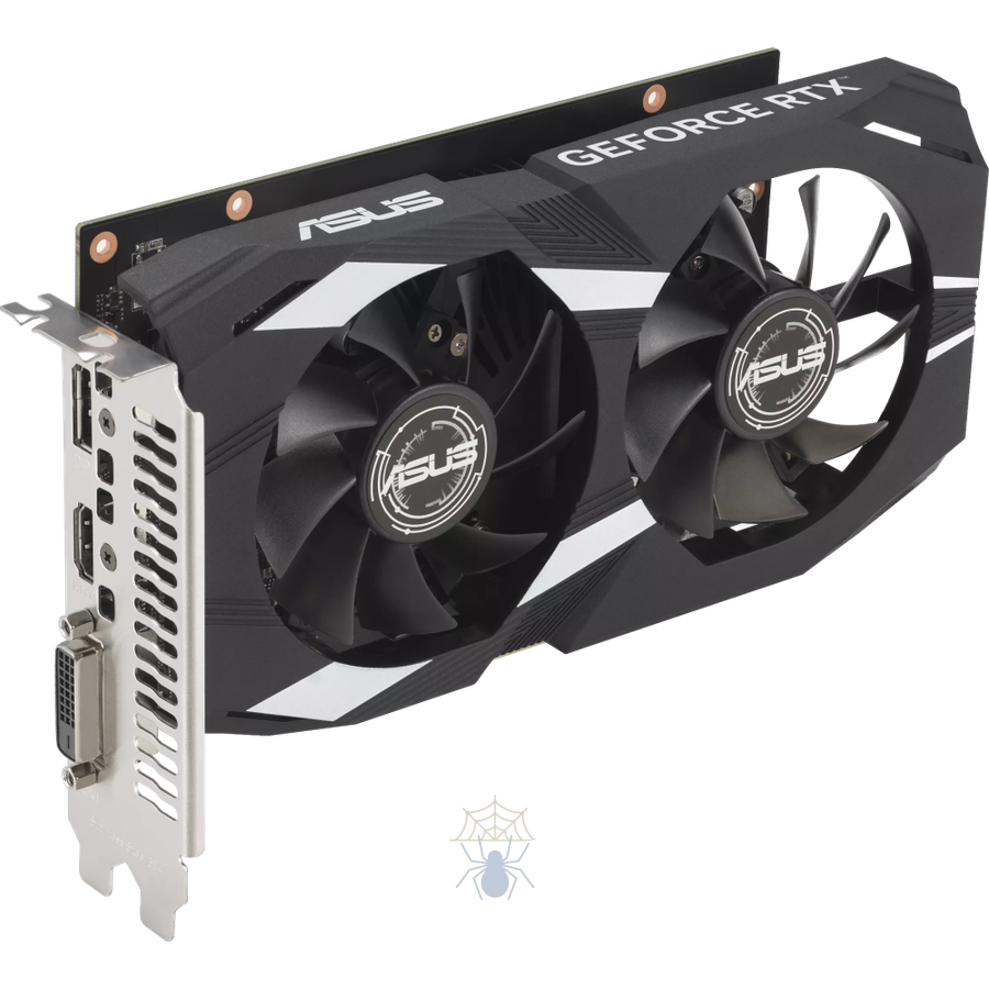 Видеокарта Asus PCI-E 4.0 DUAL-RTX3050-O6G NVIDIA GeForce RTX 3050 6Gb 96bit GDDR6 1507/14000 DVIx1 HDMIx1 DPx1 HDCP Ret фото 5