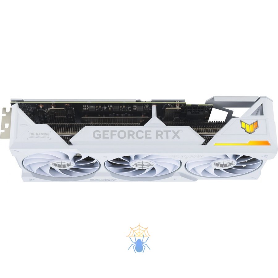 Видеокарта Asus PCI-E 4.0 TUF-RTX4070TIS-O16G-WHITE-GAMING NVIDIA GeForce RTX 4070TI Super 16Gb 192bit GDDR6X 2640/21000 HDMIx2 DPx3 HDCP Ret фото 8