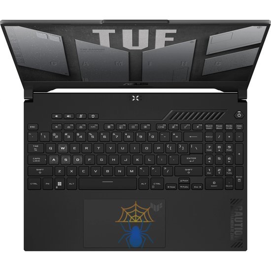 Ноутбук Asus TUF Gaming A15 FA507UV-LP027 Ryzen 9 8945H 16Gb SSD512Gb NVIDIA GeForce RTX4060 8Gb 15.6" IPS FHD (1920x1080) noOS grey WiFi BT Cam (90NR0I25-M001D0) фото 5