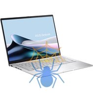 Ноутбук Asus Zenbook 14 OLED UX3405MA-QD488W Core Ultra 7 155H 16Gb SSD1Tb Intel Arc 14" OLED FHD+ (1920x1200) Windows 11 Home silver WiFi BT Cam Bag (90NB11R2-M00SS0) фото 3