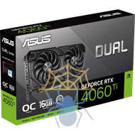 Видеокарта Asus PCI-E 4.0 DUAL-RTX4060TI-O16G-EVO NVIDIA GeForce RTX 4060TI 16Gb 128bit GDDR6 2595/18000 HDMIx1 DPx3 HDCP Ret фото 13