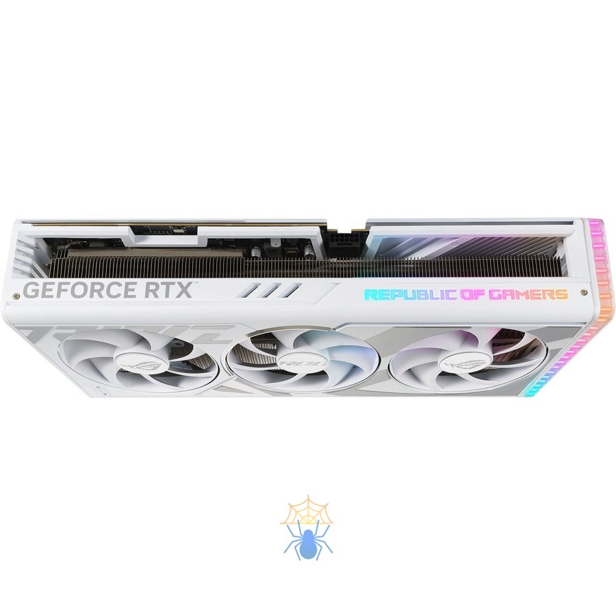 Видеокарта Asus PCI-E 4.0 ROG-STRIX-RTX4080S-O16G-WHITE NVIDIA GeForce RTX 4080 Super 16Gb 256bit GDDR6X 2640/23000 HDMIx2 DPx3 HDCP Ret фото 10