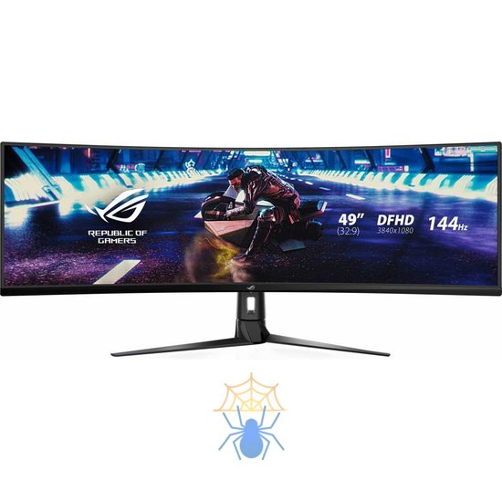 Монитор Asus 49" ROG Strix XG49VQ VA 3840x1080 144Hz FreeSync 2 450cd/m2 32:9 фото