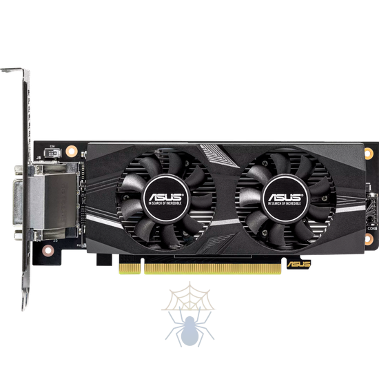 Видеокарта Asus PCI-E 4.0 RTX3050-O6G-LP-BRK NVIDIA GeForce RTX 3050 6Gb 96bit GDDR6 1507/14000 DVIx1 HDMIx1 DPx1 HDCP Ret low profile фото 2