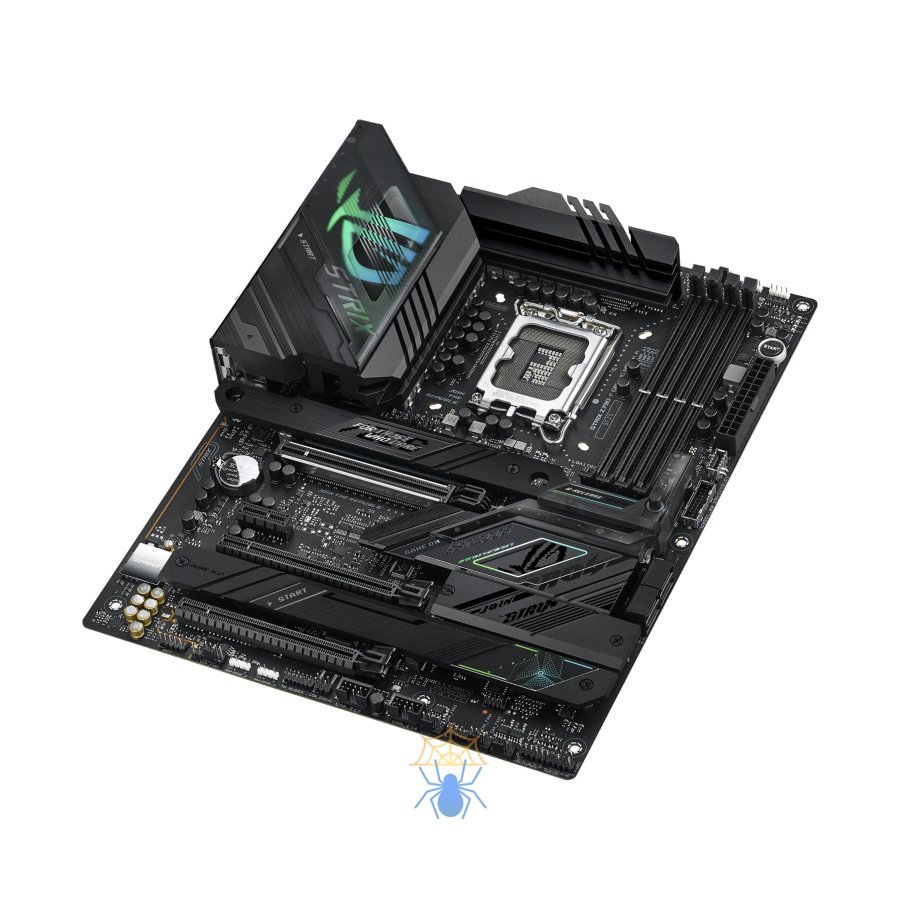 Материнская плата ASUS ROG STRIX Z790-F GAMING WIFI, LGA1700, Z790, 4*DDR5, 4*SATA, 4*M.2, 6*USB 3.2, 4*USB 2.0, Type-C, 3*PCIx16, 1*PCIx1, DP+HDMI, ATX; 90MB1CP0-M0EAY0 фото 4