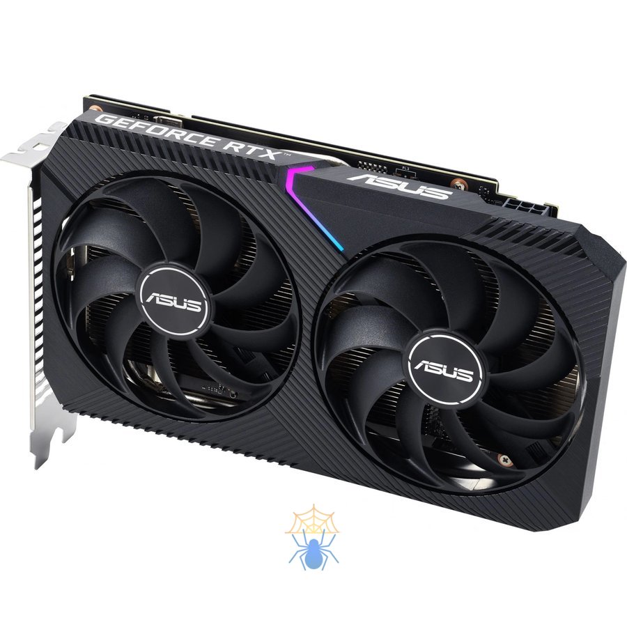 Видеокарта Asus PCI-E 4.0 DUAL-RTX3050-8G-V2 NVIDIA GeForce RTX 3050 8Gb 128bit GDDR6 1777/14000 DVIx1 HDMIx1 DPx1 HDCP Ret фото 3