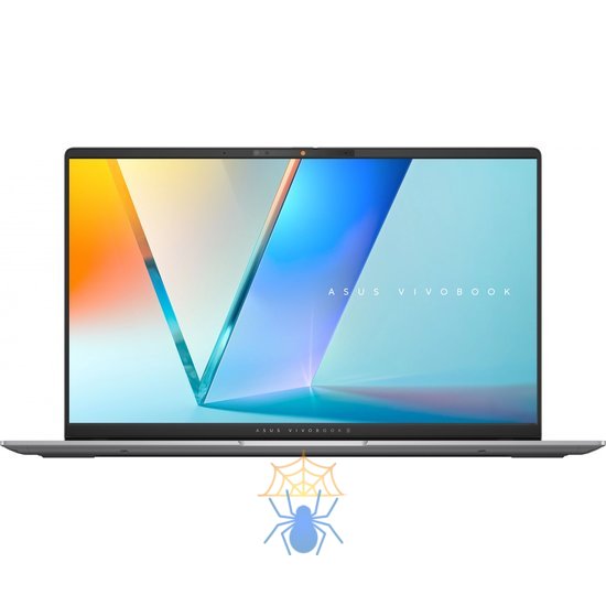 Ноутбук Asus Vivobook S 15 OLED S5507QA-MA052W Snapdragon X Elite X1E 78 100 32Gb SSD1Tb Qualcomm Adreno 15.6" OLED 3K (2880x1620) Windows 11 Home silver WiFi BT Cam (90NB14Q2-M00630) фото 2