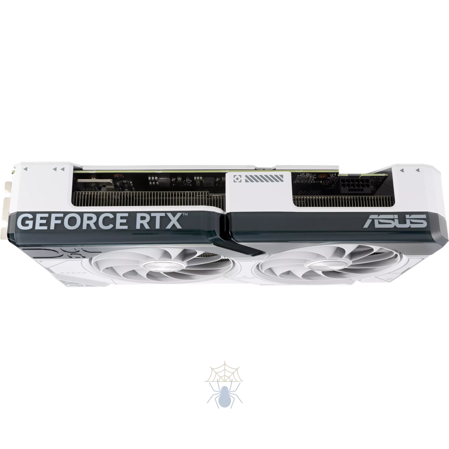 Видеокарта Asus PCI-E 4.0 DUAL-RTX4070S-O12G-WHITE NVIDIA GeForce RTX 4070 Super 12Gb 192bit GDDR6X 2520/21000 HDMIx1 DPx3 HDCP Ret фото 8