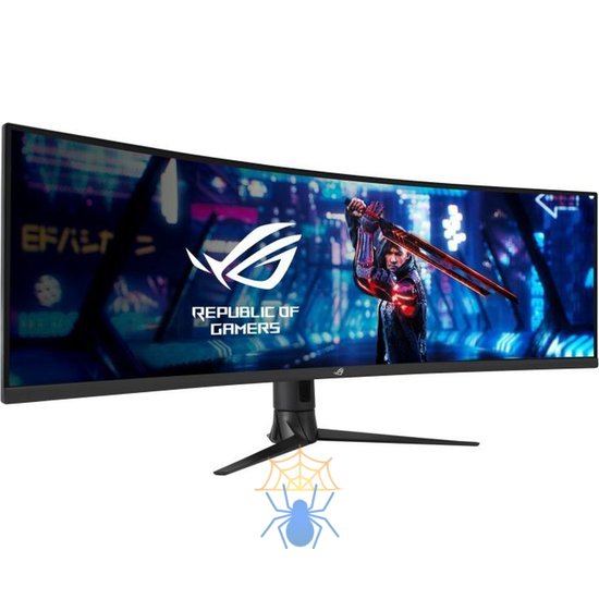 Монитор Asus 49" ROG Strix XG49WCR черный VA LED 1ms 32:9 HDMI матовая HAS Piv 450cd 178гр/178гр 5120x1440 165Hz DP 5K USB 14.92кг фото 2