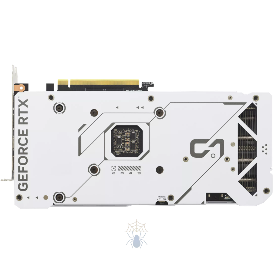 Видеокарта Asus PCI-E 4.0 DUAL-RTX4070S-O12G-WHITE NVIDIA GeForce RTX 4070 Super 12Gb 192bit GDDR6X 2520/21000 HDMIx1 DPx3 HDCP Ret фото 6