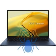 Ноутбук Asus Zenbook 14 UX3402VA-KP696 Core i5 13500H 16Gb SSD512Gb Intel Iris Xe graphics 14" IPS WQXGA (2560x1600) noOS blue WiFi BT Cam Bag (90NB10G1-M014W0) фото