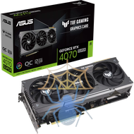 Видеокарта Asus PCI-E 4.0 TUF-RTX4070S-O12G-GAMING NVIDIA GeForce RTX 4070 Super 12Gb 192bit GDDR6X 2565/21000 HDMIx1 DPx3 HDCP Ret фото 15