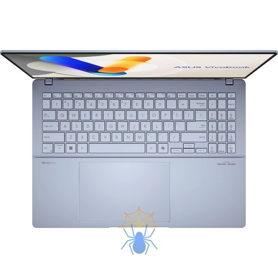 Ноутбук Asus Vivobook S 16 OLED S5606MA-MX036W Core Ultra 7 155H 16Gb SSD1Tb Intel Arc 16" OLED 3.2K (3200x2000) Windows 11 Home lt.blue WiFi BT Cam (90NB12E1-M004W0) фото 5