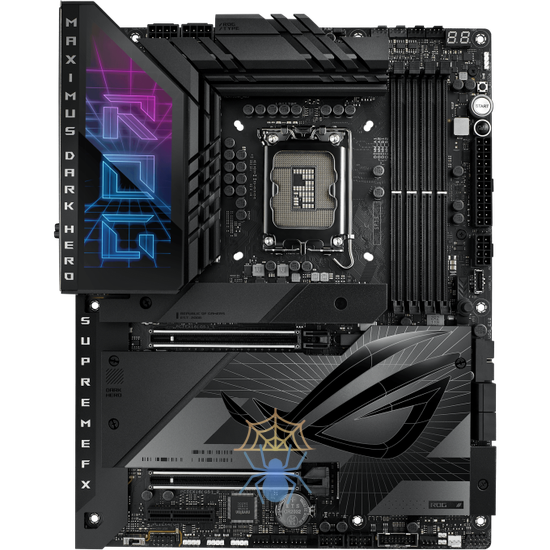 Материнская плата Asus ROG MAXIMUS Z790 DARK HERO Soc-1700 Intel Z790 4xDDR5 ATX AC`97 8ch(7.1) 2.5Gg RAID+HDMI фото