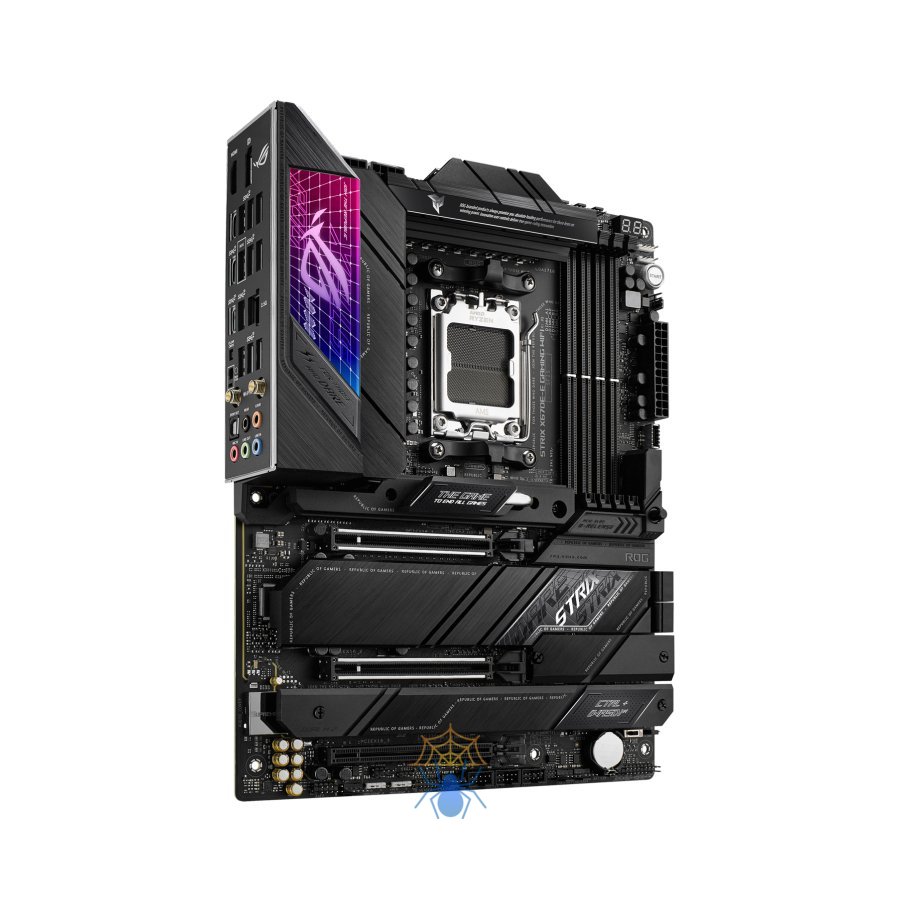 Материнская плата Asus ROG STRIX X670E-E GAMING WIFI SocketAM5 AMD X670 4xDDR5 ATX AC`97 8ch(7.1) 2.5Gg RAID+HDMI+DP фото 2