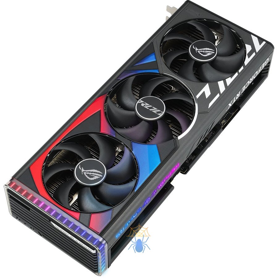 Видеокарта Asus PCI-E 4.0 ROG-STRIX-RTX4080S-16G-GAMING NVIDIA GeForce RTX 4080 Super 16Gb 256bit GDDR6X 2550/23000 HDMIx2 DPx3 HDCP Ret фото 3