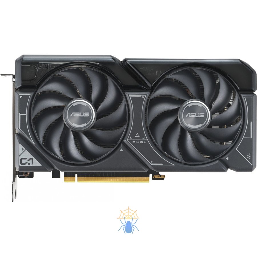 Видеокарта Asus PCI-E 4.0 DUAL-RTX4060TI-16G NVIDIA GeForce RTX 4060TI 16Gb 128bit GDDR6 2535/18000 HDMIx1 DPx3 HDCP Ret фото