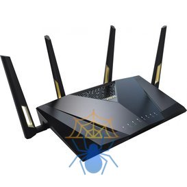 Роутер беспроводной Asus RT-AX88U PRO AX6000 10/100/1000/2500BASE-TX/4G ready черный фото 3