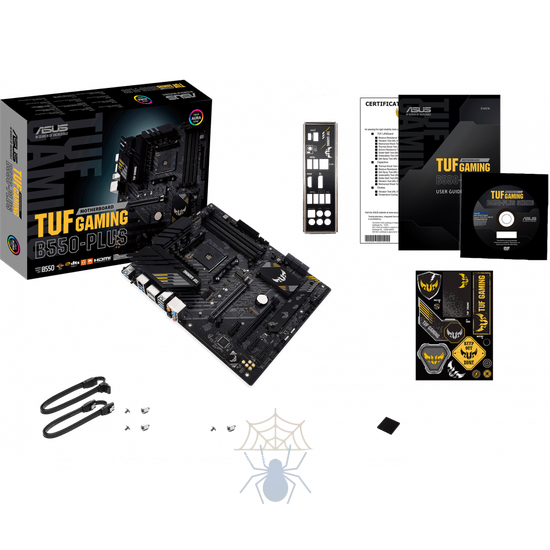 Материнская плата Asus TUF GAMING B550-PLUS Soc-AM4 AMD B550 4xDDR4 ATX AC`97 8ch(7.1) 2.5Gg RAID+HDMI+DP фото 4