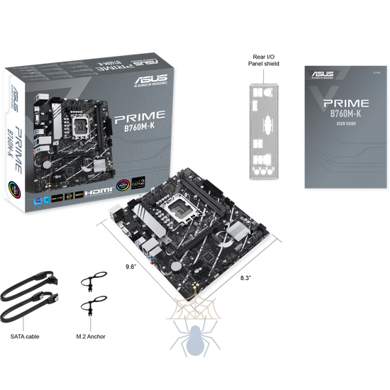 Материнская плата Asus PRIME B760M-K Soc-1700 Intel B760 2xDDR5 mATX AC`97 8ch(7.1) GbLAN RAID+VGA+HDMI фото 5